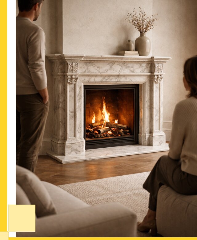 Мраморные камины под ключ в Соли-Илецке от 260450 р. | ЭриданСои