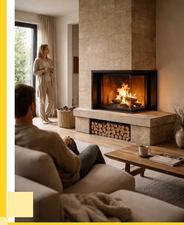 Угловые камины из кирпича установка в Соли-Илецке от 156270 р. ЭриданСои