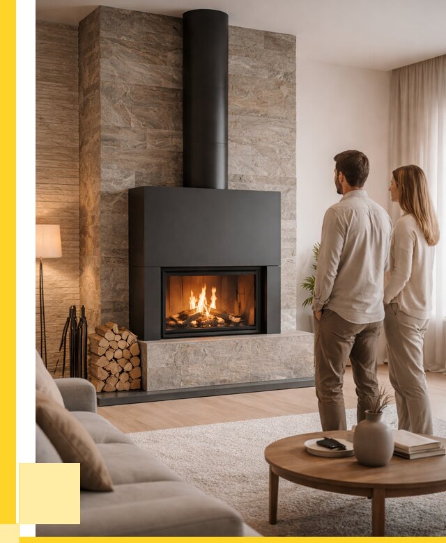 Закрытые камины под ключ в Соли-Илецке от 125016 р., ЭриданСои