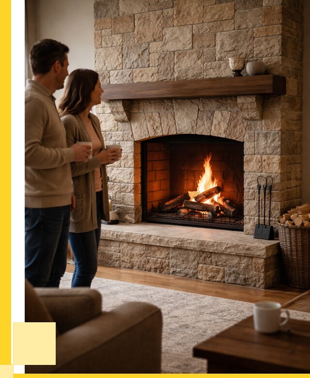 Каменные камины на заказ в Соли-Илецке от 187524 р. | ЭриданСои