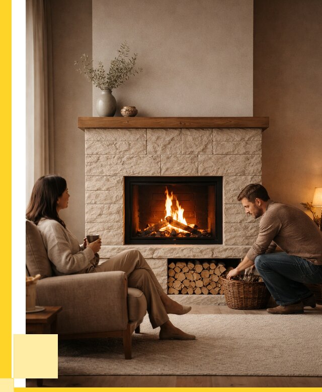 Камины для дома в Соли-Илецке под ключ от 156270 р. | ЭриданСои