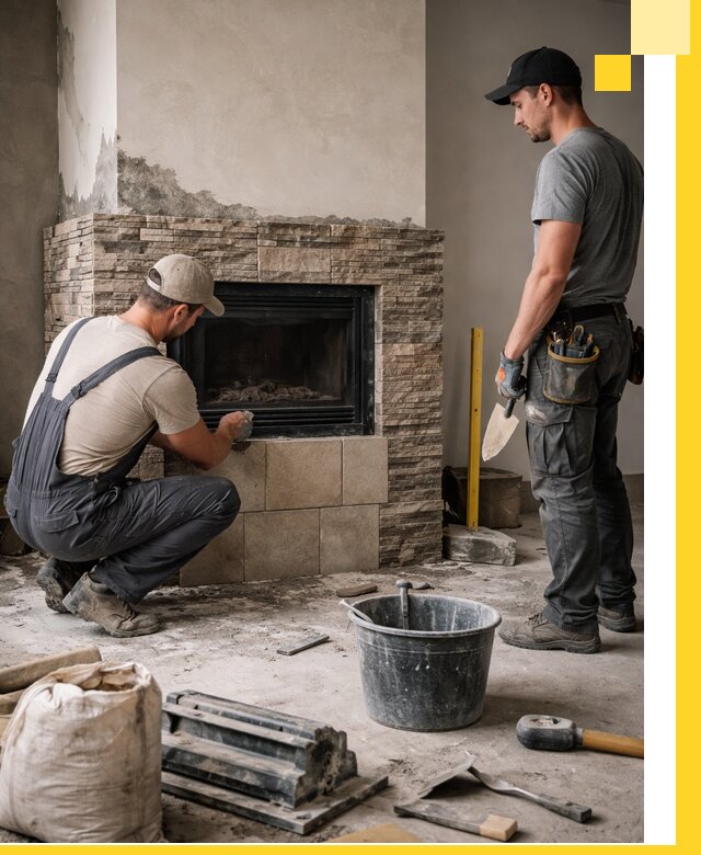 Камины под ключ в Соли-Илецке: проект, изготовление и монтаж