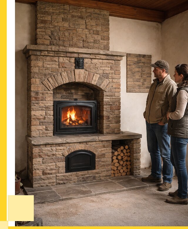 Кирпичная печь под ключ в Соли-Илецке от 156270 р. | ЭриданСои