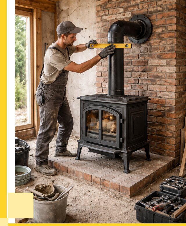 Монтаж печей установка банной печи в Соли-Илецке от 15627 р. | ЭриданСои