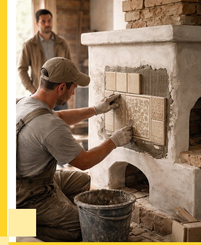 Отделка печей и банных печей в Соли-Илецке от 36463 р. | ЭриданСои