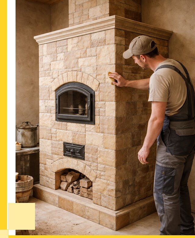 Облицовка печей в Соли-Илецке от 4688 р. под ключ | ЭриданСои