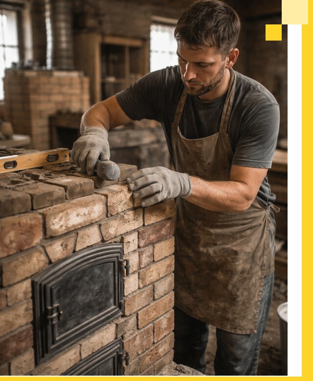 Изготовление печей на заказ в Соли-Илецке с проектом и монтажом