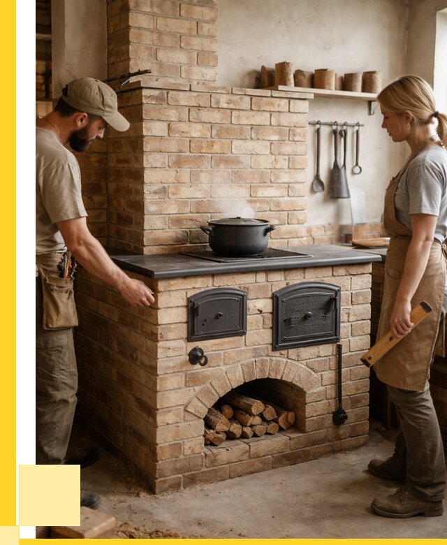 Варочно отопительные печи в Соли-Илецке от 93762 р. | ЭриданСои