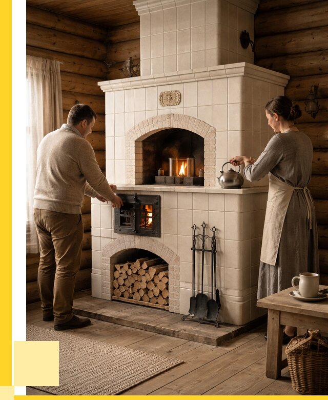 Русские печи в Соли-Илецке: установка от 156270 р. ЭриданСои