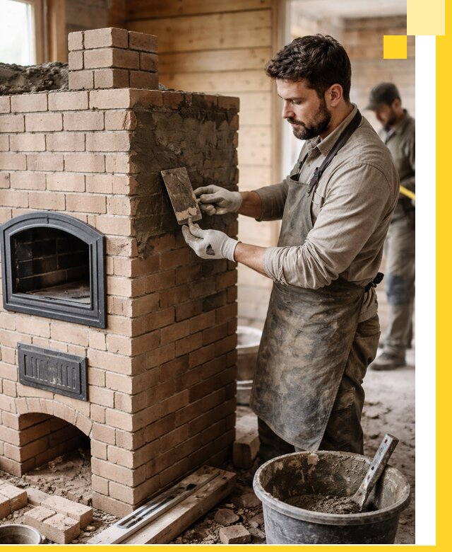 Изготовление и установка печей-шведок под ключ в Соли-Илецке