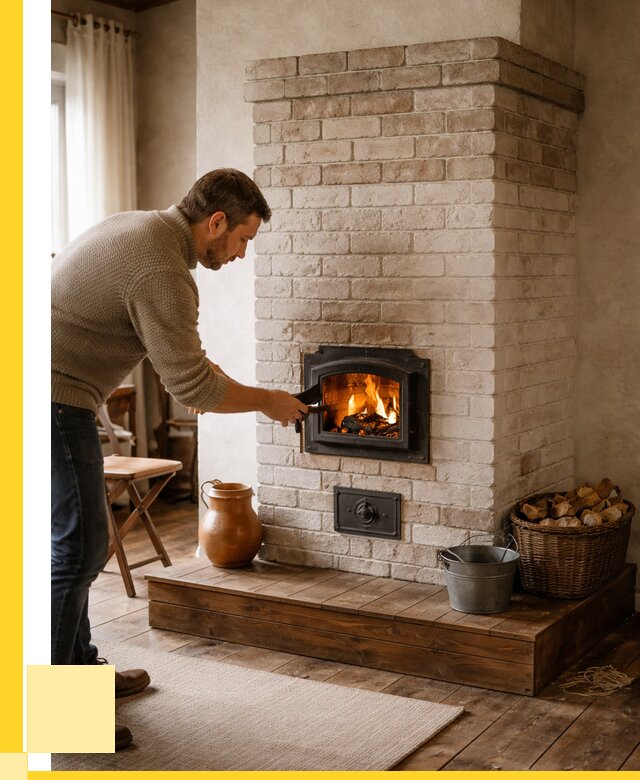 Печь голландка из кирпича в Соли-Илецке от 88553 р. | ЭриданСои