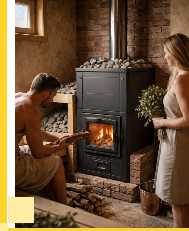 Кирпичная печь для бани на заказ в Соли-Илецке от 57299 р. | ЭриданСои