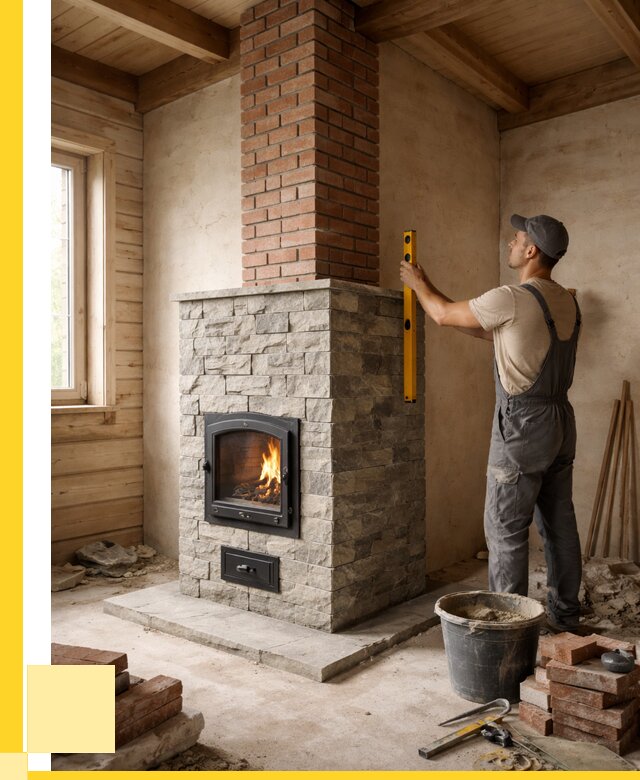 Печи и дымоходы под ключ в Соли-Илецке от 46881 р., ЭриданСои