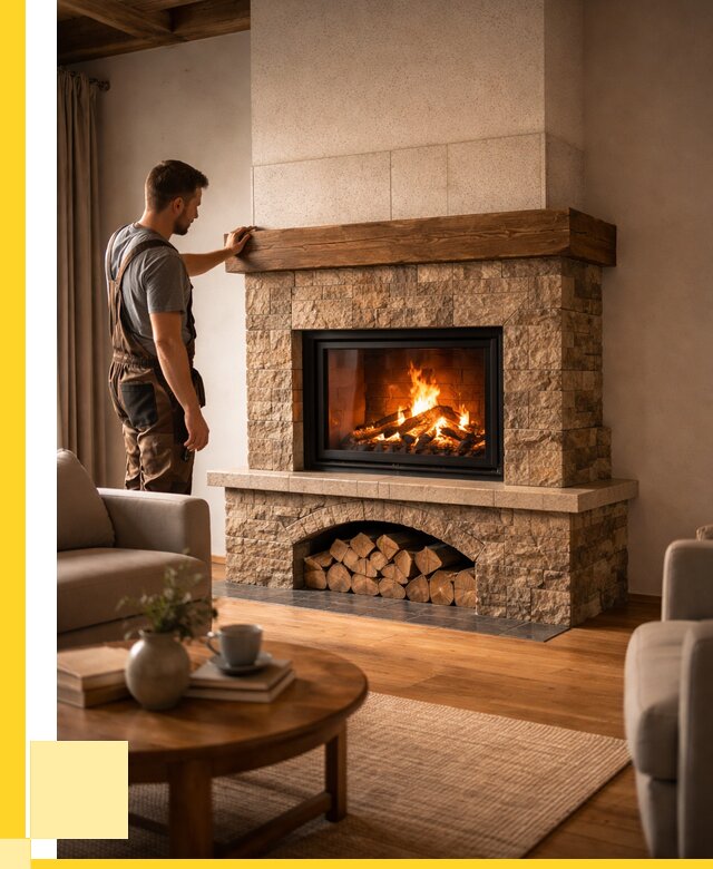 Печи камины для дома под ключ в Соли-Илецке от 57299 р. | ЭриданСои