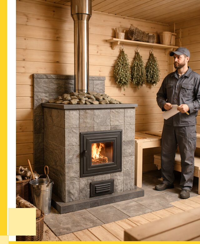 Печи для бани под ключ в Соли-Илецке от 125016 р. | ЭриданСои