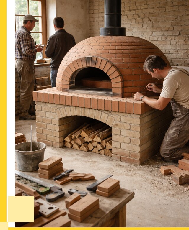 Помпейская печь дровяная для пиццы в Соли-Илецке | ЭриданСои от 208360 р.