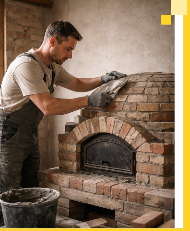 Изготовление и монтаж помпейских печей на заказ в Соли-Илецке