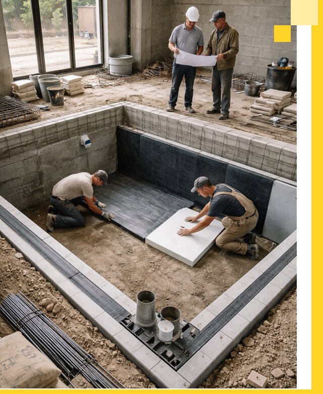 Проекты частных и общественных бассейнов под ключ в Соли-Илецке