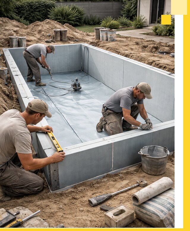 Профессиональный монтаж бассейнов под ключ в Соли-Илецке с гарантией