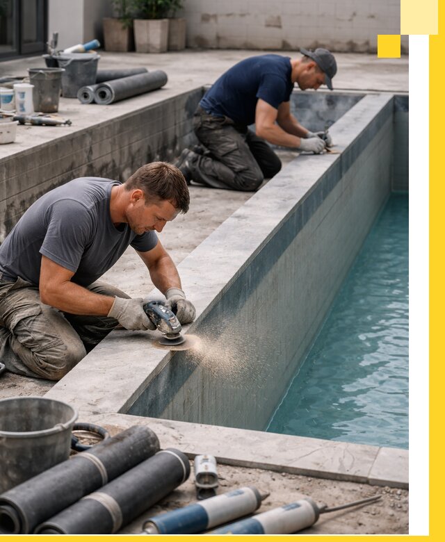 Профессиональный ремонт бассейнов под ключ в Соли-Илецке