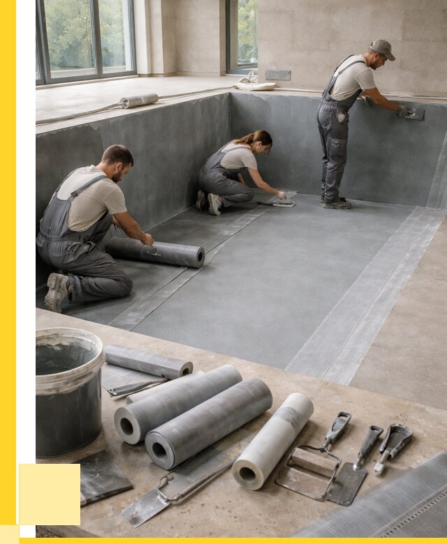 Гидроизоляция бассейнов в Соли-Илецке от 2084 р., ЭриданСои