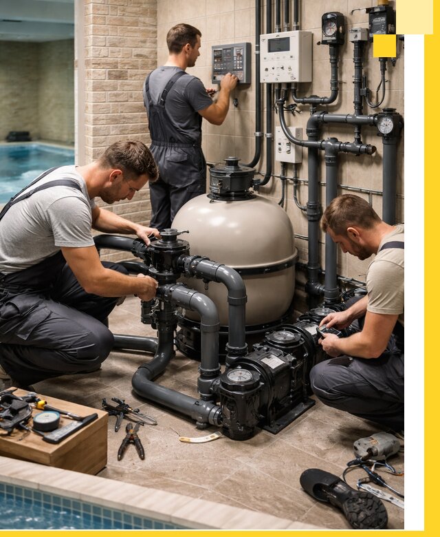 Комплексное оборудование для бассейнов под ключ в Соли-Илецке