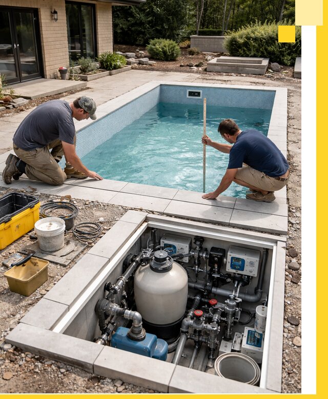 Строительство качественных домашних бассейнов под ключ в Соли-Илецке