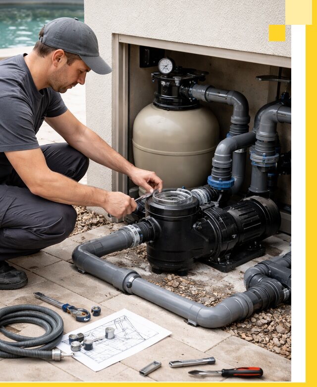 Поставка, монтаж и сервис насосов для бассейнов в Соли-Илецке