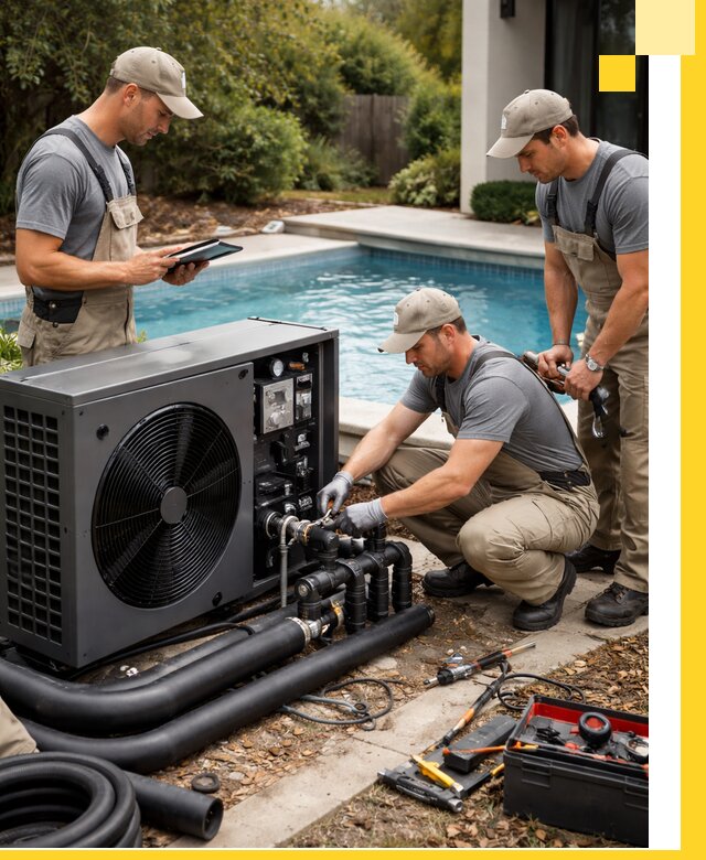 Проектирование и установка тепловых насосов для бассейнов в Соли-Илецке