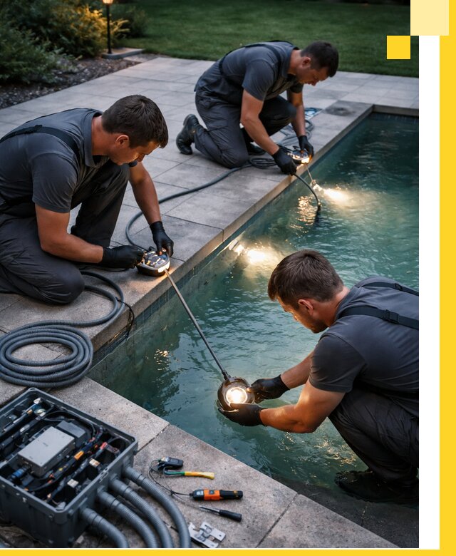 Профессиональное освещение бассейнов в Соли-Илецке: дизайн и монтаж