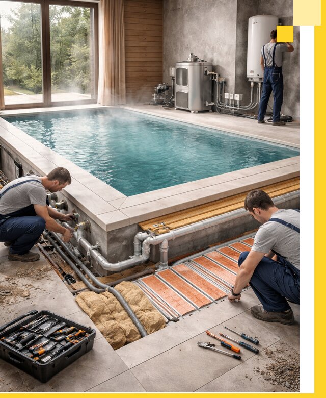 Проектирование и строительство тёплых бассейнов в Соли-Илецке