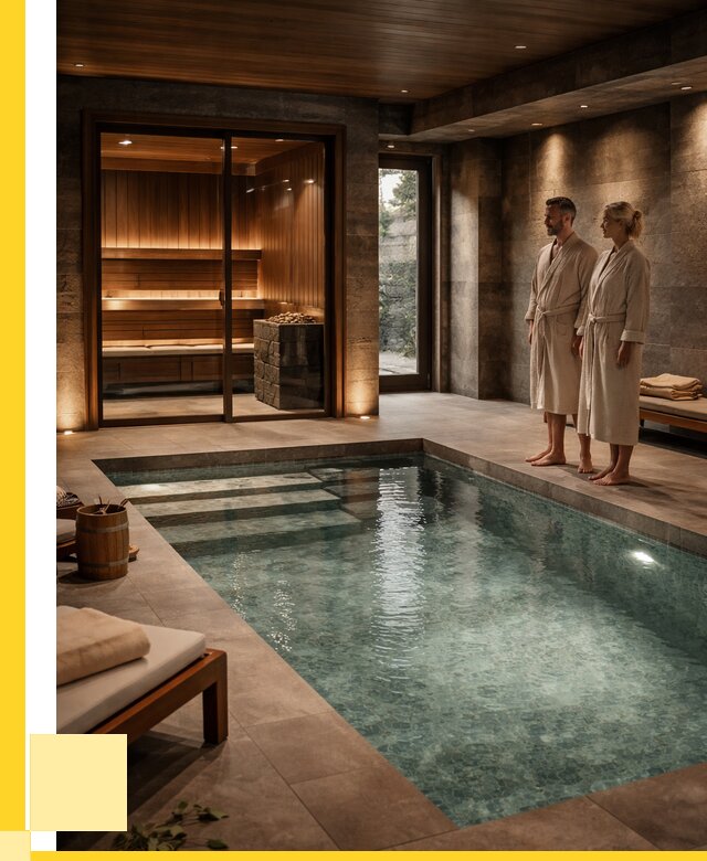 Сауна с большим бассейном в Соли-Илецке от 1250160 р. ЭриданСои