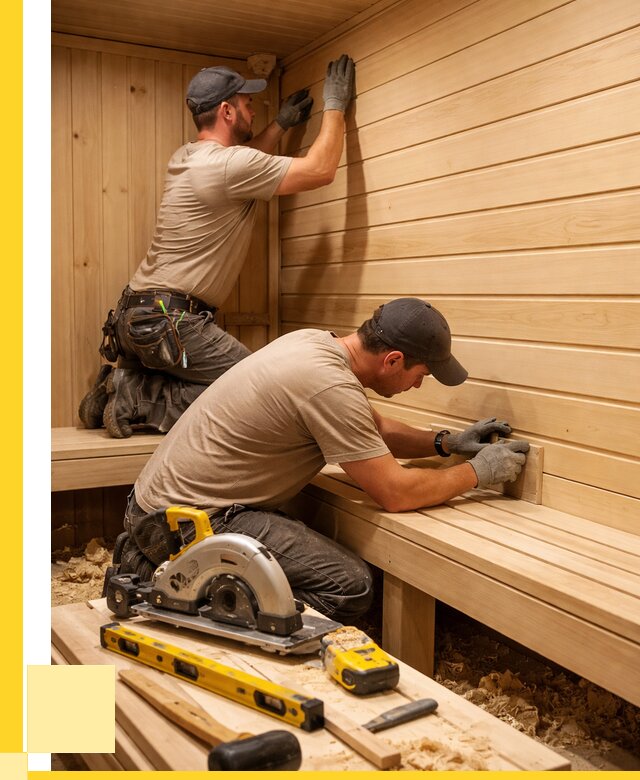 Обшивка саун вагонкой в Соли-Илецке от 2605 р. | ЭриданСои