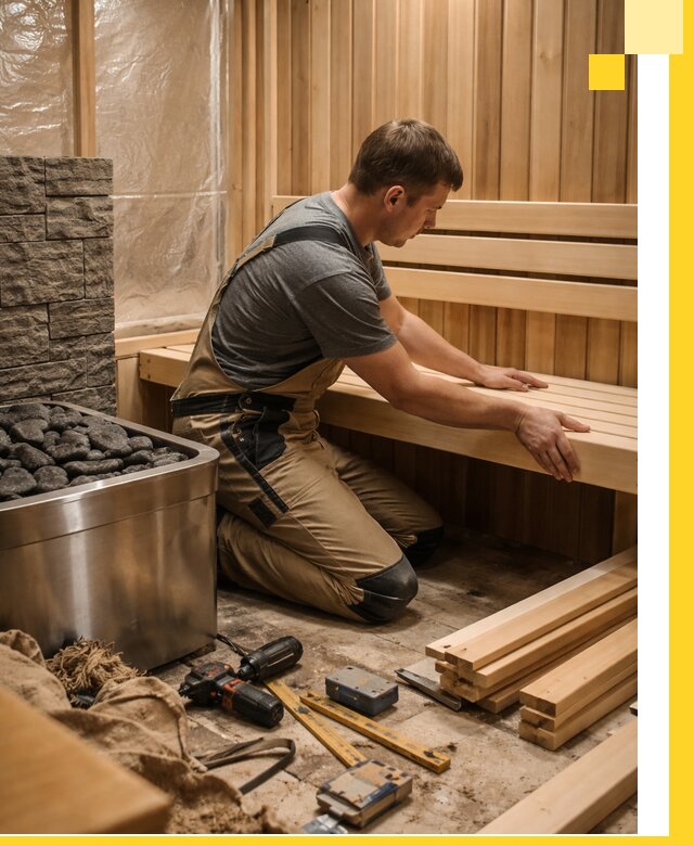 Сауны для дома под ключ с проектированием и монтажом в Соли-Илецке