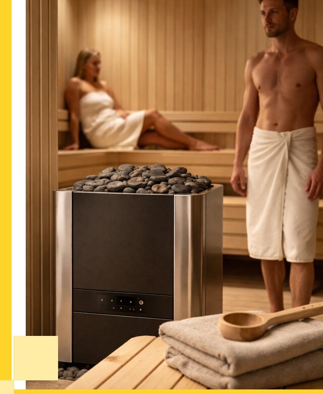 Электрокаменки для саун под ключ в Соли-Илецке от 18752 р. | ЭриданСои