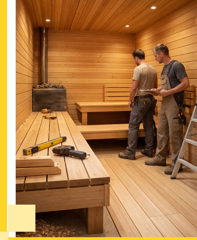 Отделка бань и саун в Соли-Илецке по цене от 4688 р. | ЭриданСои