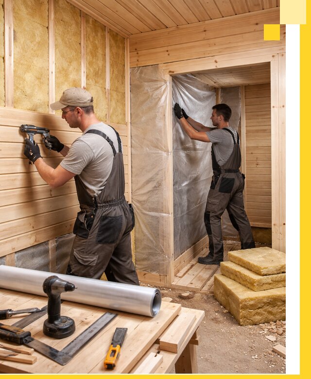 Бани под ключ в Соли-Илецке с проектом и полным монтажом