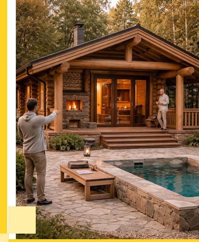 Проекты бань и хамам в Соли-Илецке от 26045 р. | ЭриданСои