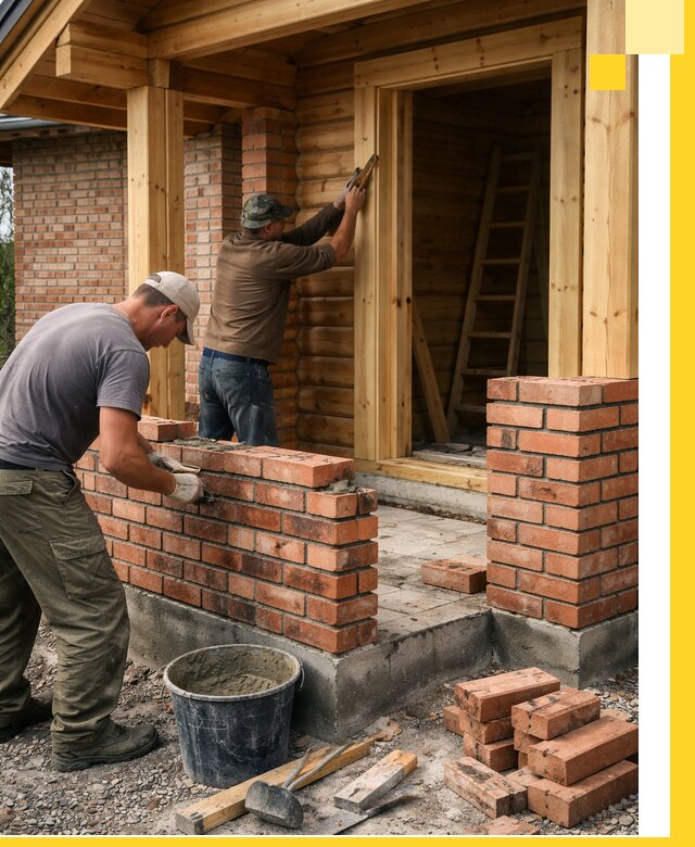 Строительство кирпичных бань под ключ в Соли-Илецке с гарантией качества