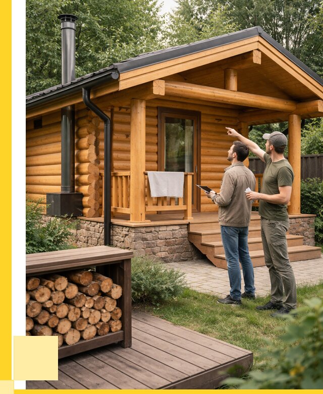 Бани для дачи под ключ в Соли-Илецке от 260450 р. | ЭриданСои