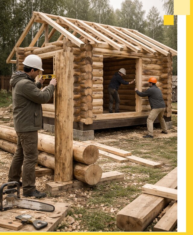 Строительство бань для дачи под ключ в Соли-Илецке с доставкой и монтажом