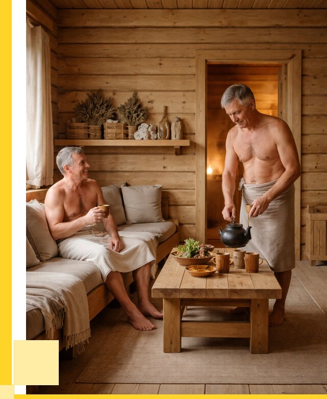 Бани с комнатой отдыха под ключ в Соли-Илецке от 468810 р. | ЭриданСои