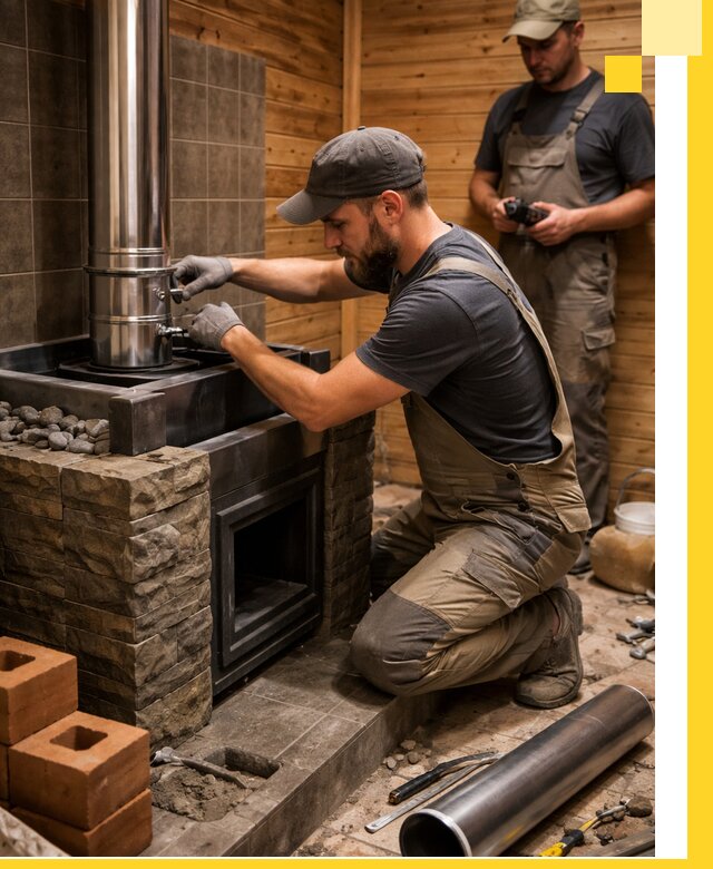 Изготовление и установка банных печей под ключ в Соли-Илецке