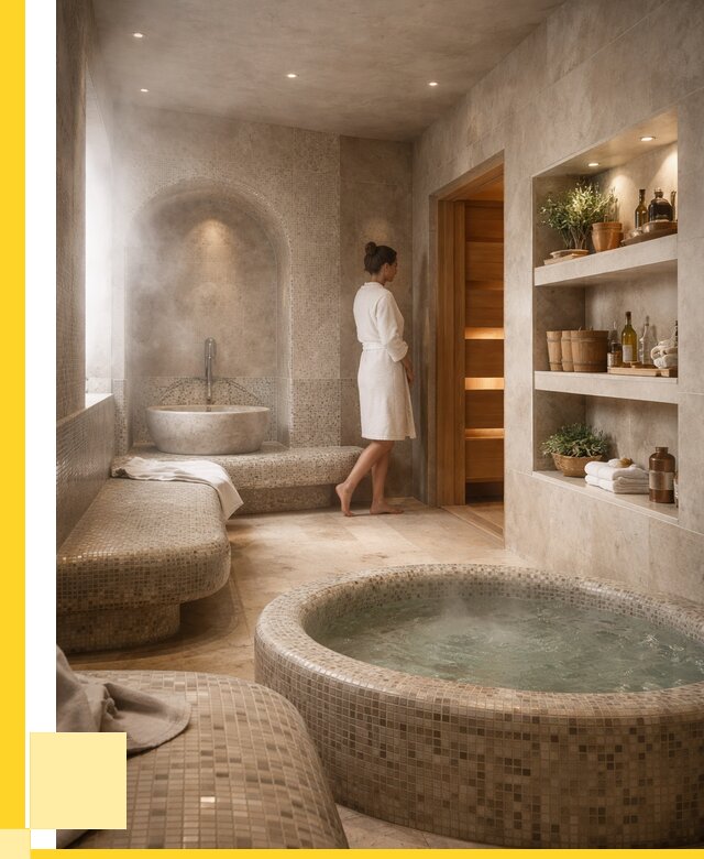 Строительство бани с хамамом в Соли-Илецке от 781350 р. | ЭриданСои