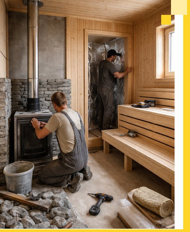 Строительство и изготовление бань под ключ в Соли-Илецке