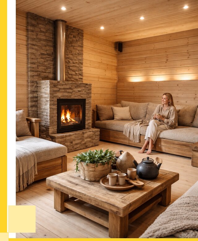 Проект бани с комнатой отдыха в Соли-Илецке от 36463 р. | ЭриданСои