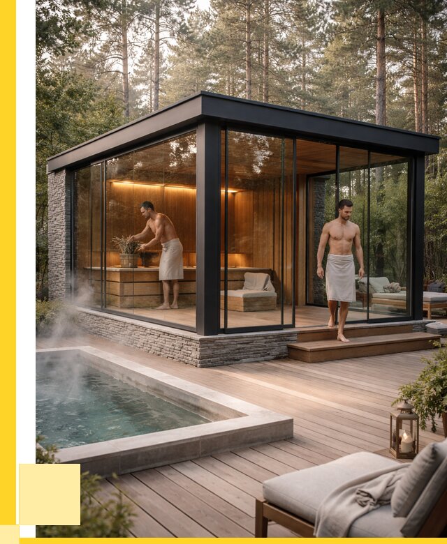 Стеклянные бани и двери в Соли-Илецке от 468810 р. | ЭриданСои