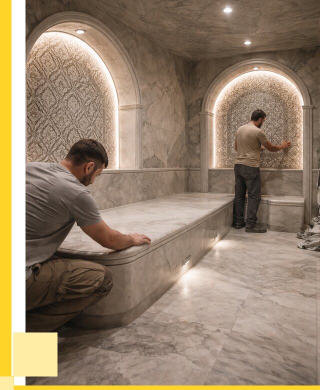 Турецкие бани под ключ в Соли-Илецке от 260450 р. | ЭриданСои