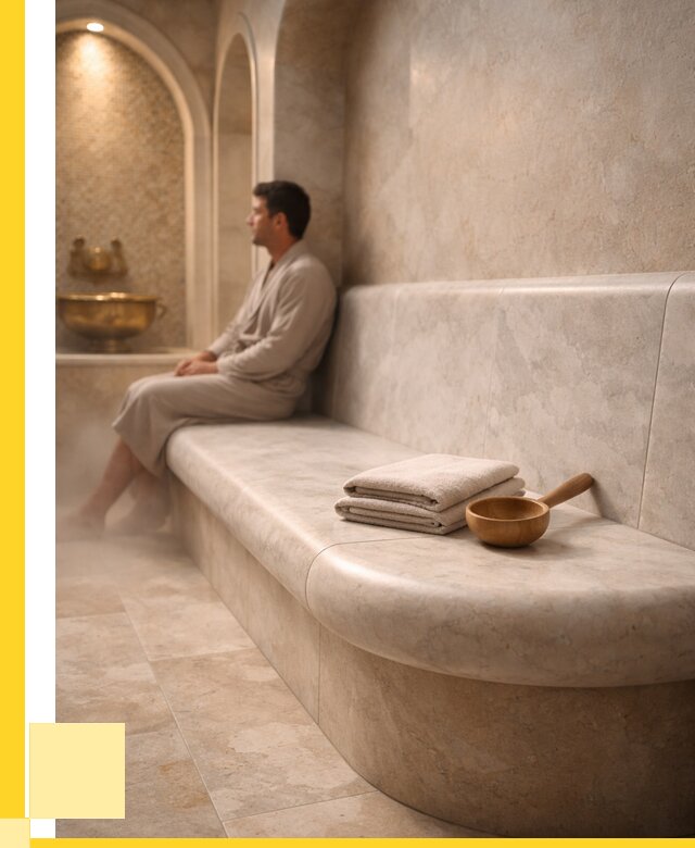 Сиденья для хамама в Соли-Илецке под ключ от 12502 р. | ЭриданСои