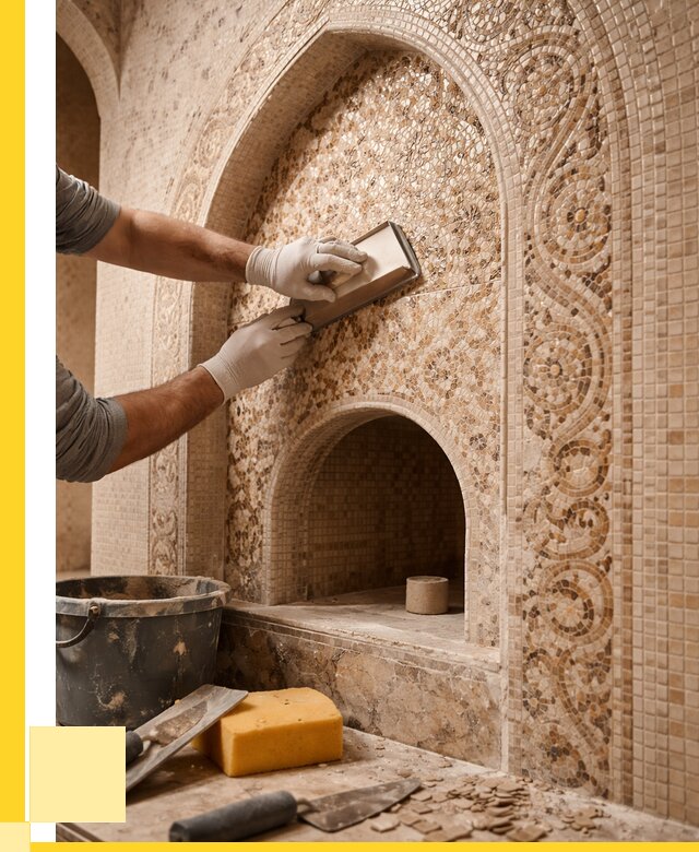 Мозаика для хамама в Соли-Илецке под ключ от 5209 р. | ЭриданСои